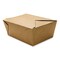 Gen Reclosable Kraft Take-Out Box, 110 oz, Paper, 160PK KS10123 - alternate 5